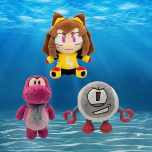 Alternative view of kit gameoverse plush 2pcs